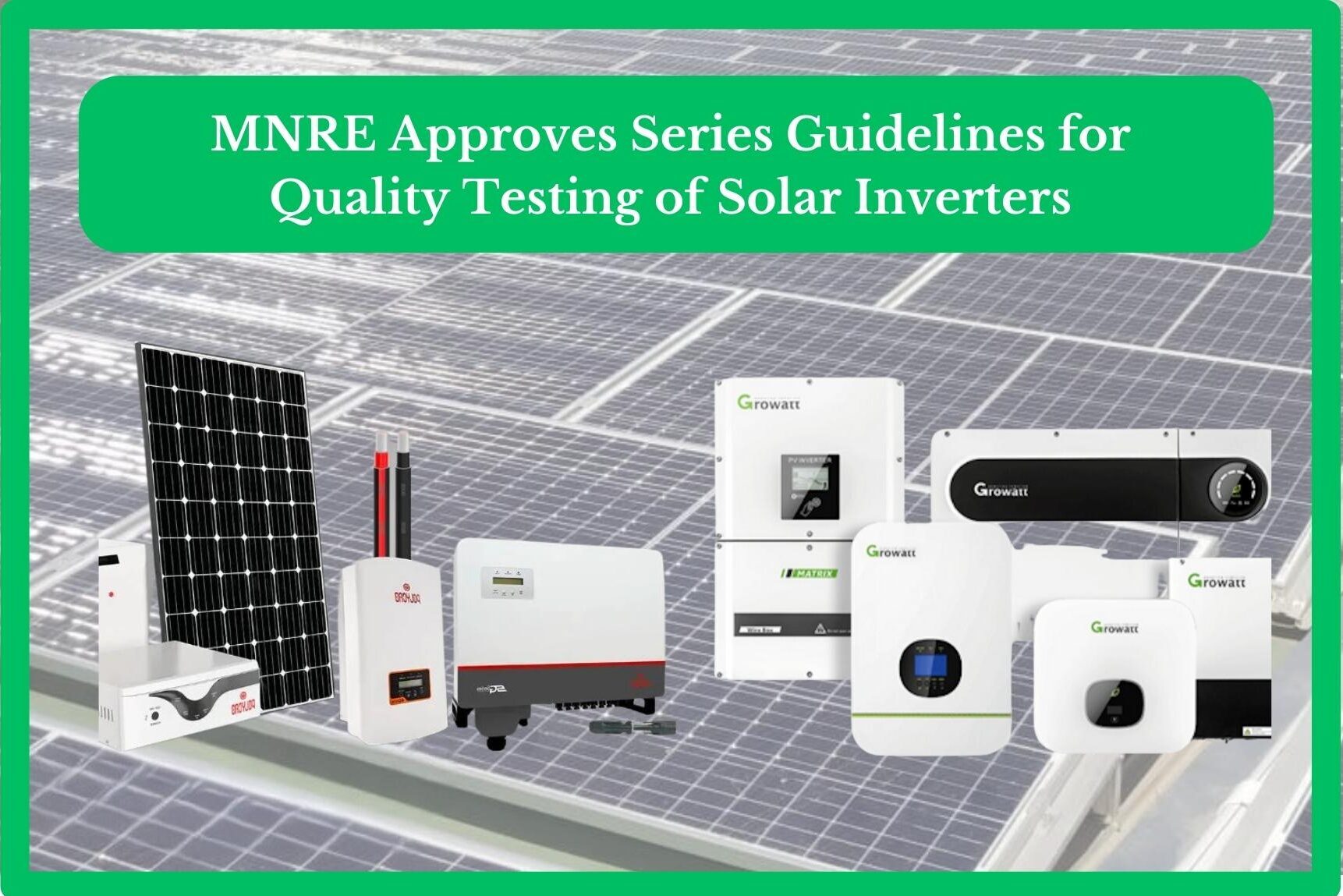 solar inverters