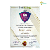 About Us 6 Certificate of Excellence