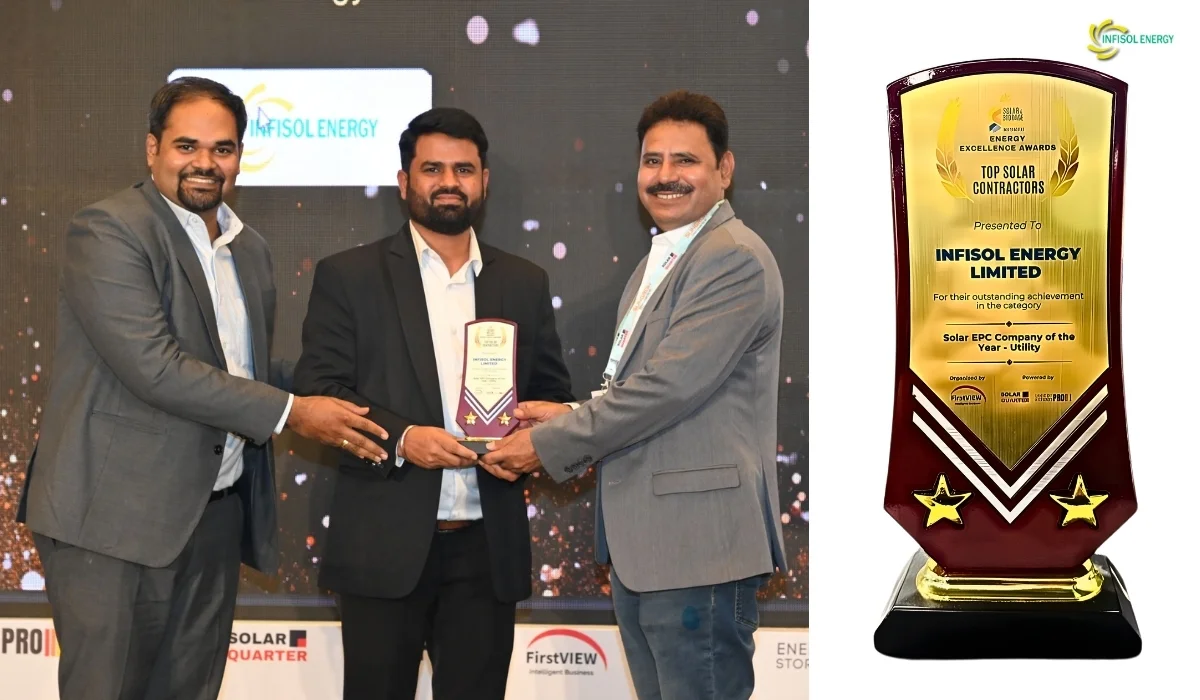 Infisol Energy wins Solar EPC Company of the Year – Utility at Solar & Storage Confex 2026